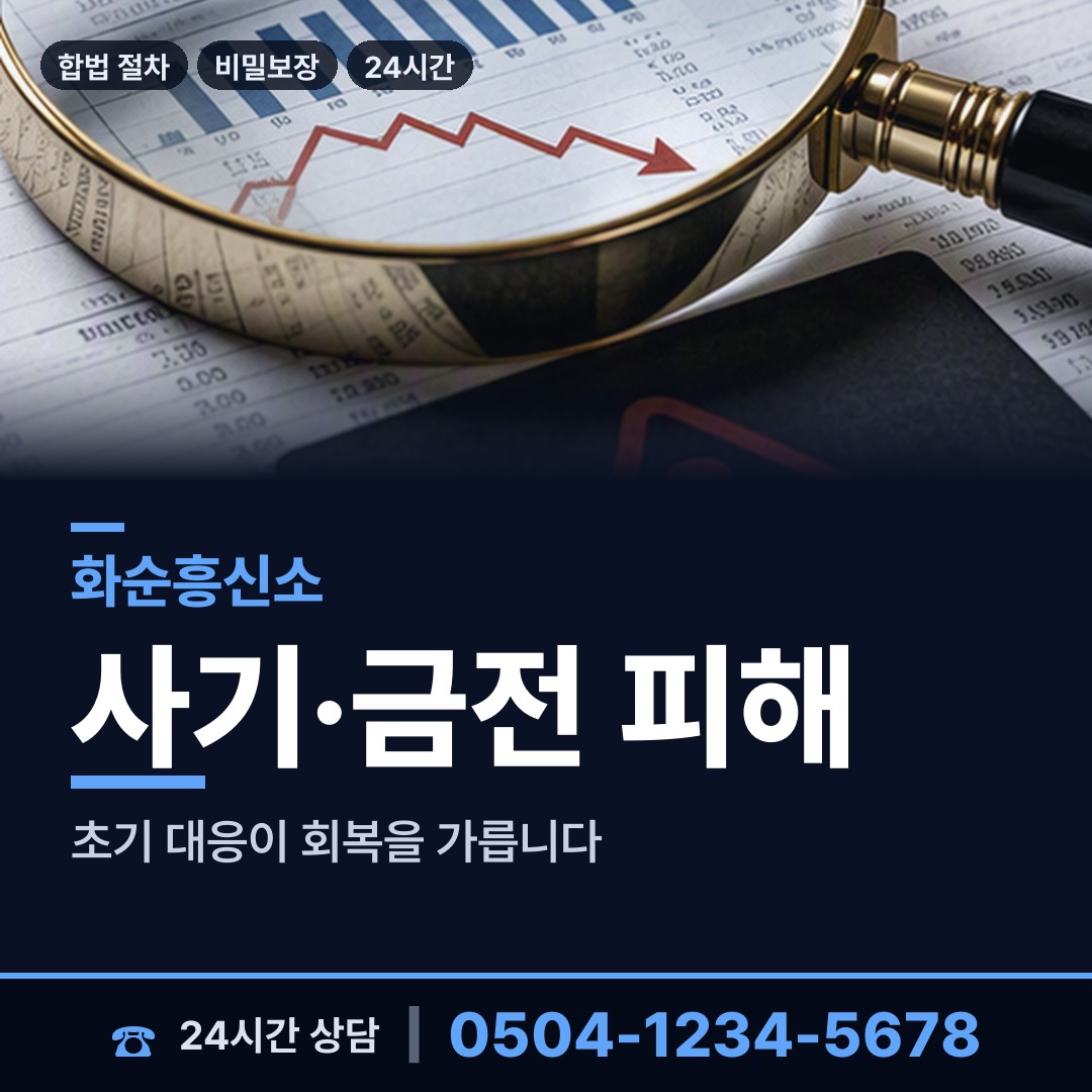 화순 한천면 탐정비용 상담 안내